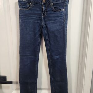 American Eagle Outfitters Dark Blue Skinny Jeans
